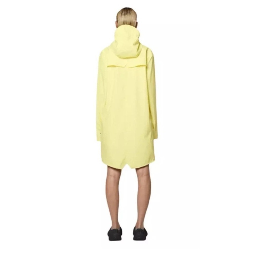 RAINS‎ Long Jacket 12020 Size Small – Yellow – NWT Waterproof Unisex  Raincoat - Picture 3 of 7
